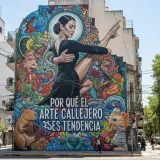 Por qué el arte callejero es tendencia en varias ciudades argentinas