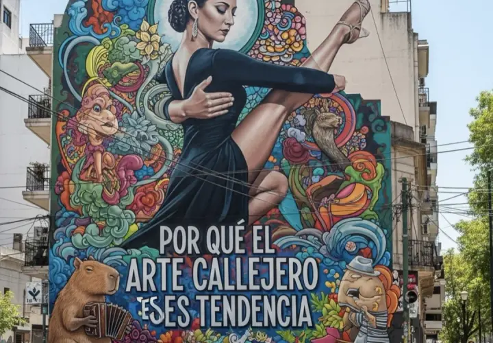 Por qué el arte callejero es tendencia en varias ciudades argentinas