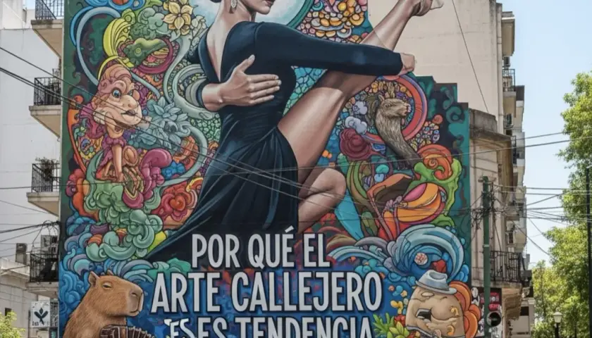 Por qué el arte callejero es tendencia en varias ciudades argentinas