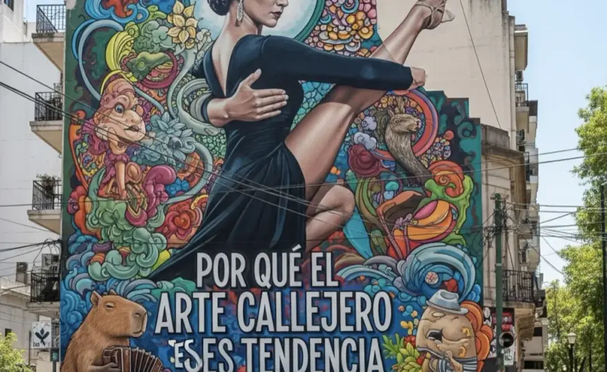 Por qué el arte callejero es tendencia en varias ciudades argentinas